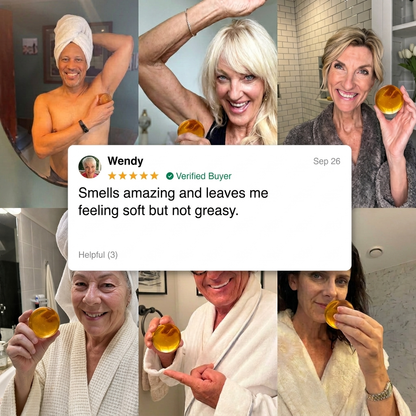 Customer review by Wendy, Verified buyer, with photos of people holding the bar